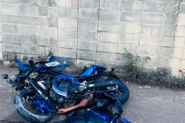 Acidente grave próximo ao Clube Mogiano