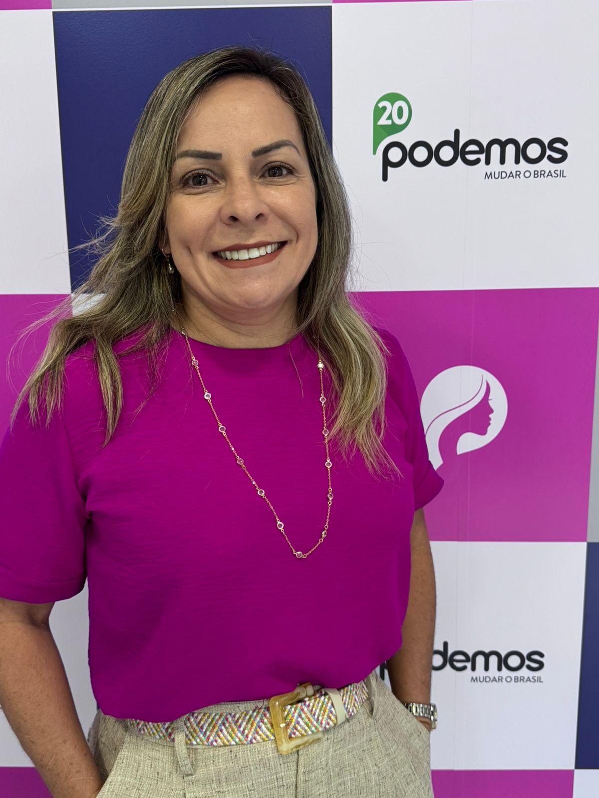 Sonia Modena assume a Presidência do Podemos Mulher