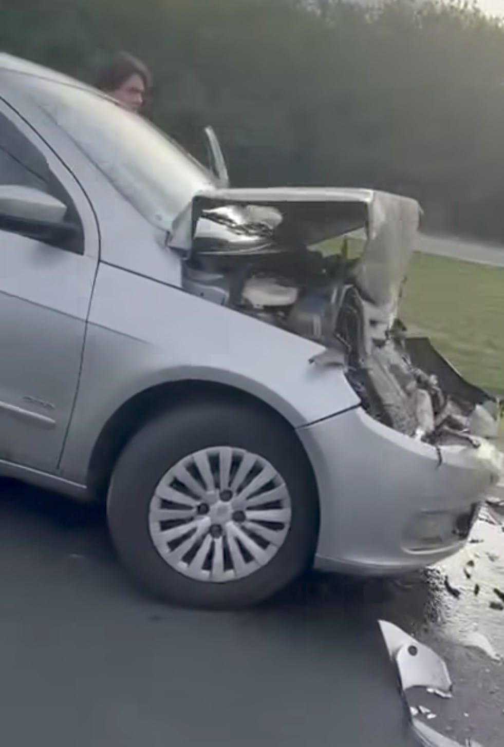 ENGAVETAMENTO ENVOLVENDO 4 VEÍCULOS NA SP-340