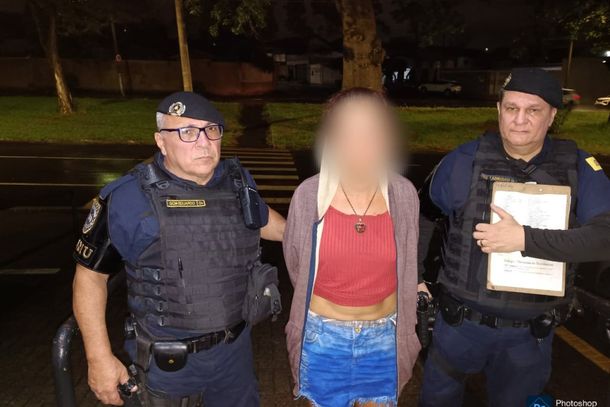 ​ROMU prende mulher em Mogi Mirim