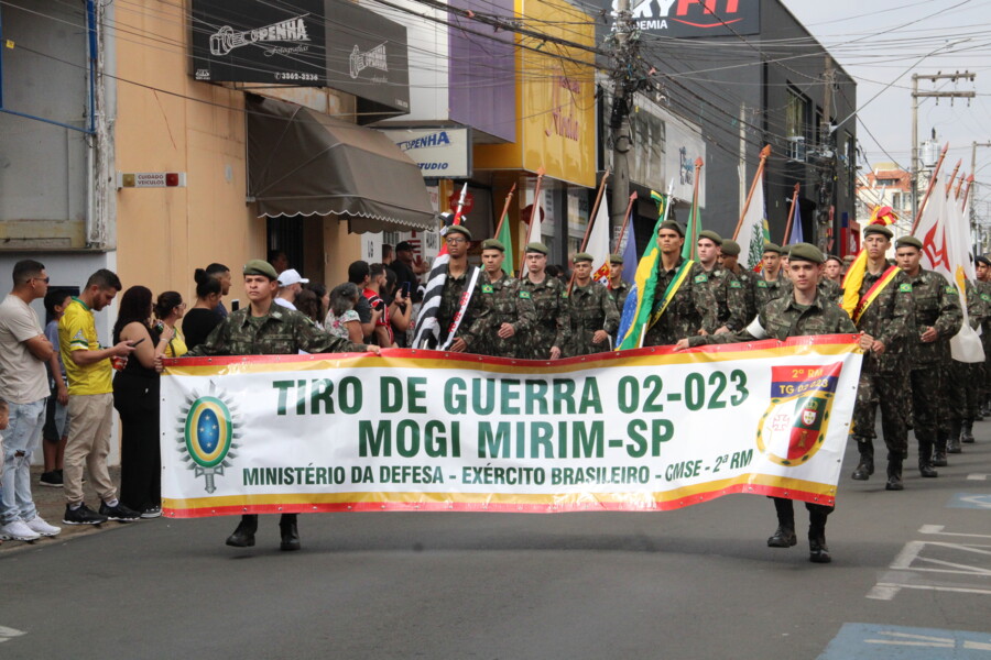 Mogi Mirim celebra o 7 de Setembro com desfile cívico