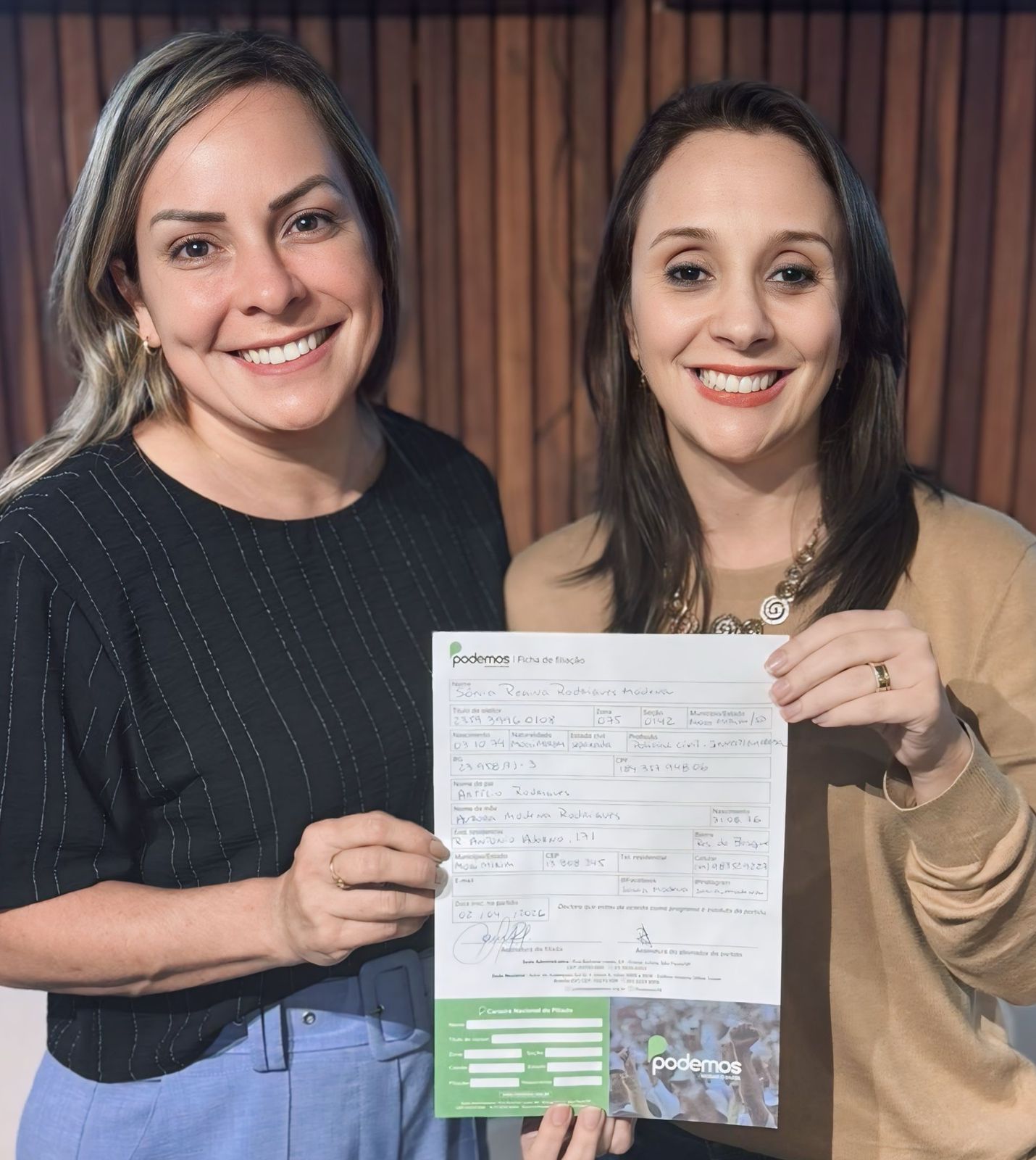 ​Sônia Módena confirma filiação a novo partido e  pré-candidatura a deputada estadual